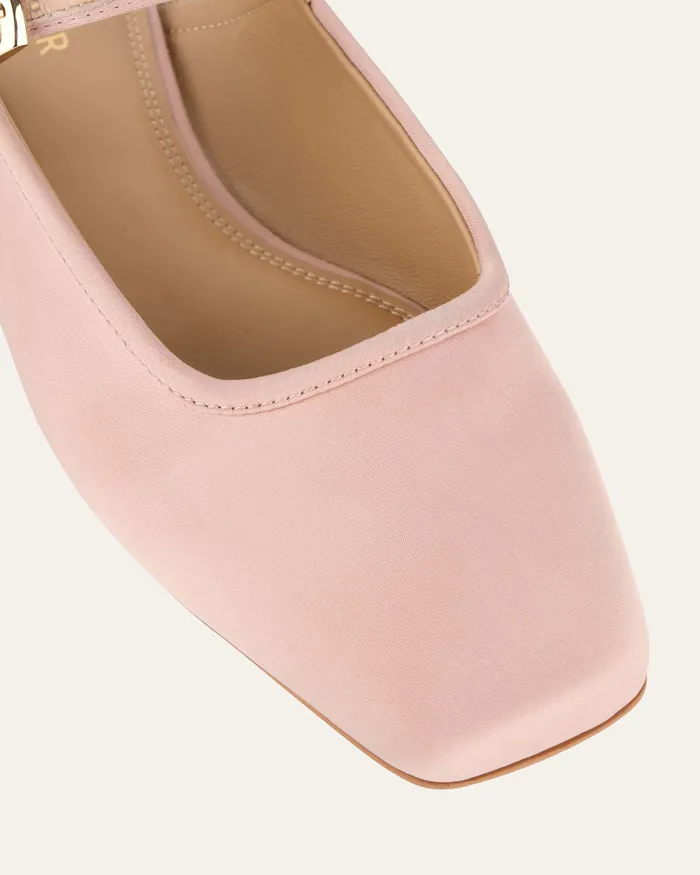 jomercer Sammy dress flats blush satin Women DRESS jomercer Sammy dress flats blush satin Women DRESS