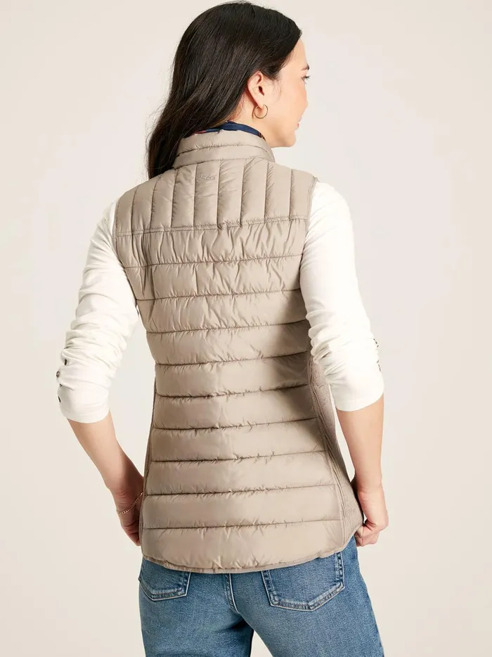 Joules Coats and Jackets Women Pearl Showerproof Padded Gilet