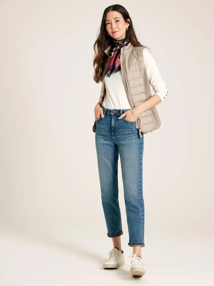Joules Coats and Jackets Women Pearl Showerproof Padded Gilet