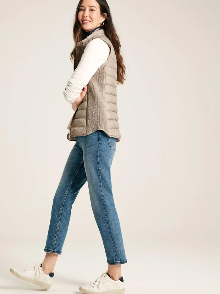 Joules Coats and Jackets Women Pearl Showerproof Padded Gilet