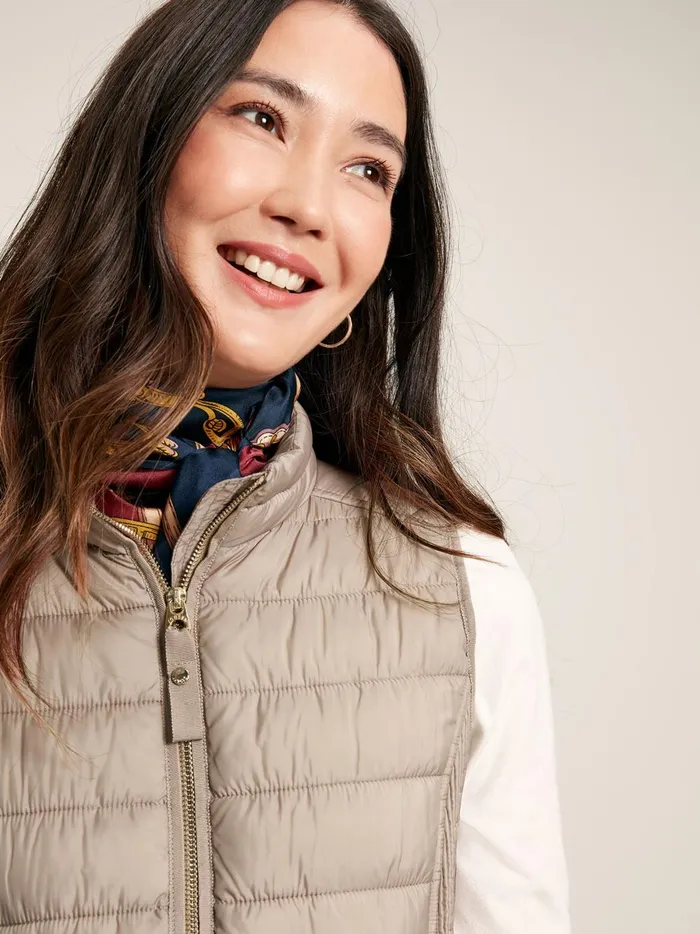 Joules Coats and Jackets Women Pearl Showerproof Padded Gilet