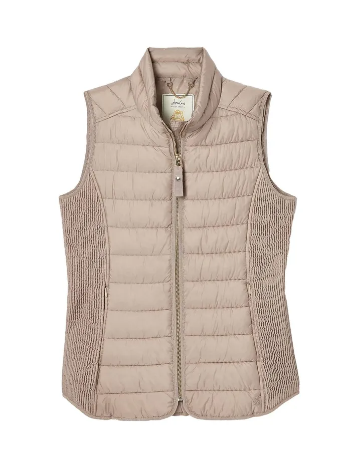 Joules Coats and Jackets Women Pearl Showerproof Padded Gilet