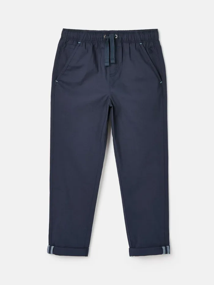 Joules Trousers Boys Navy Blue Chino Trousers