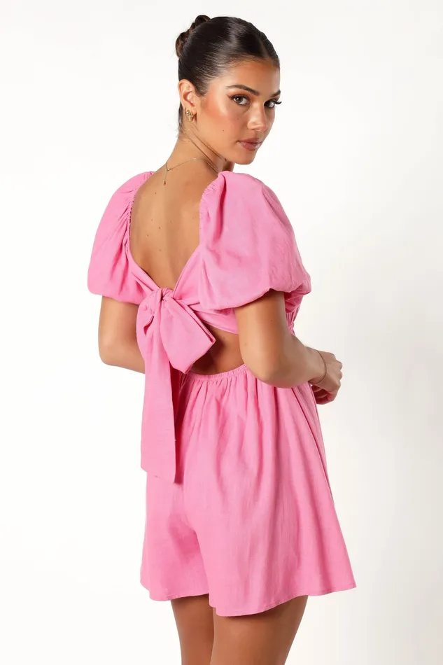 Jumpsuits and Playsuits Women Leni Playsuit 8211 Pink Pink petalandpup