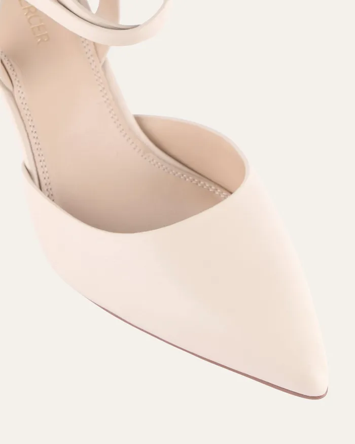 Khloe mid heels sand leather MID HEELS jomercer Women Khloe mid heels sand leather MID HEELS jomercer Women