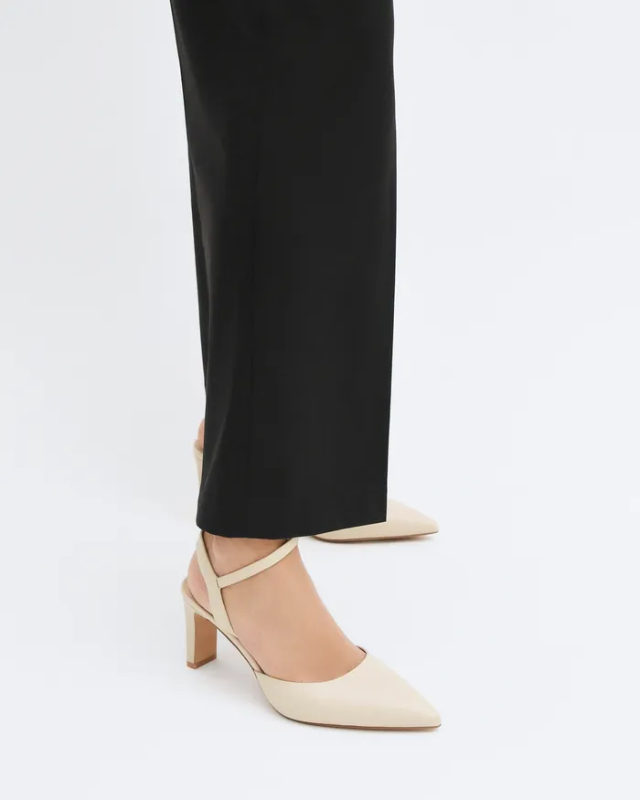 Khloe mid heels sand leather MID HEELS jomercer Women Khloe mid heels sand leather MID HEELS jomercer Women