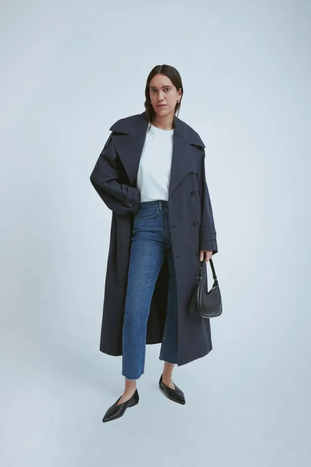 Kick Flare Jean Vintage Mid Blue Women Jigsaw Denim