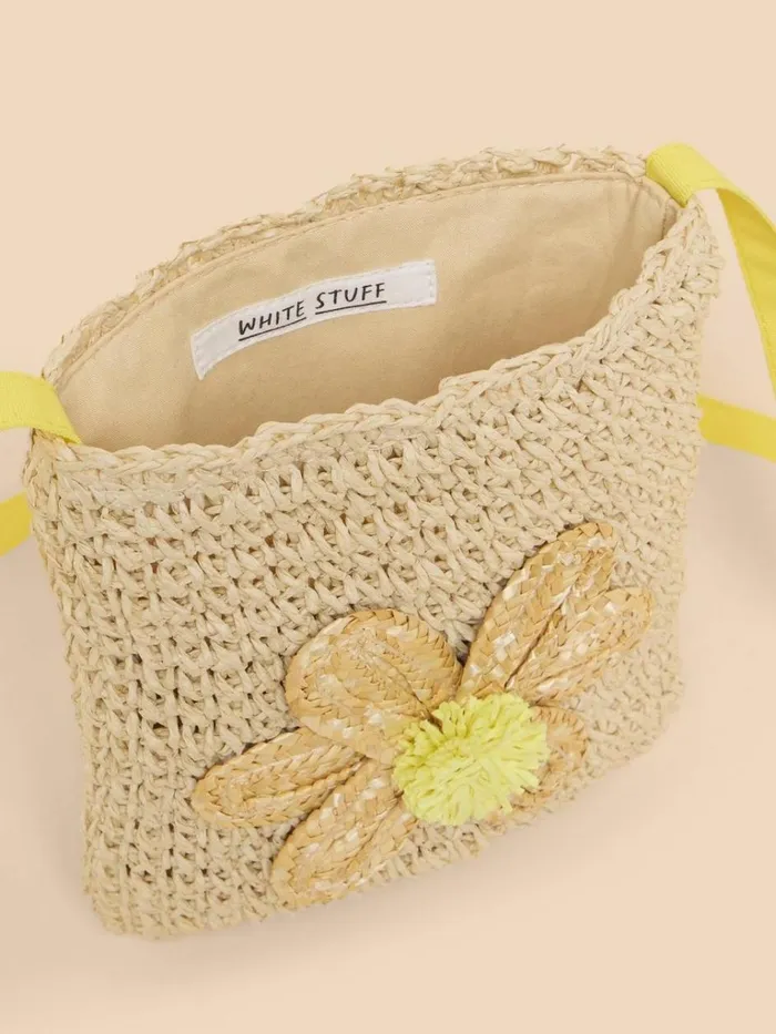 Kids ACCESSORIES White Stuff Girls Bag Natural Multi Kids ACCESSORIES White Stuff Girls Bag Natural Multi