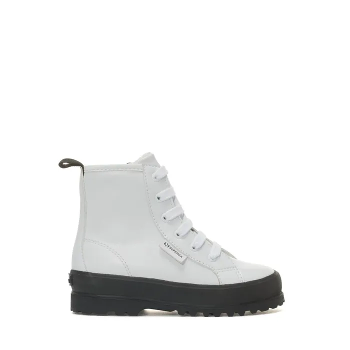 Kids Ankle Boots Kid Unisex 2643 KIDS ALPINA VEGAN MATERIAL Zip WHITE Superga Ankle Boots Kids Ankle Boots Kid Unisex 2643 KIDS ALPINA VEGAN MATERIAL Zip WHITE Superga Ankle Boots