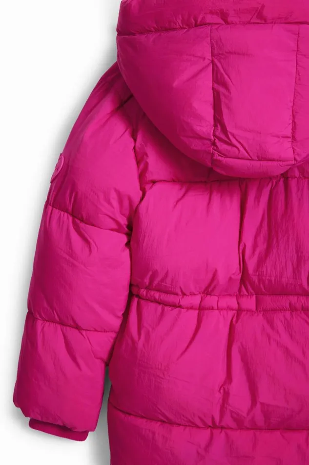 Kids Coats And Jackets Desigual Long Coat Large Hood Pockets
