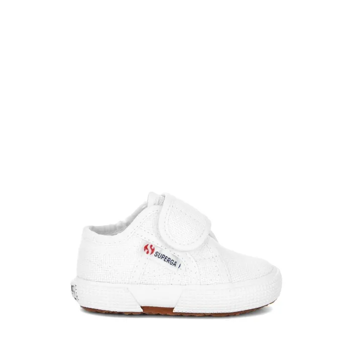 Kids Kid Unisex 2750BSTRAP Sneaker WHITE Superga Baby Steps