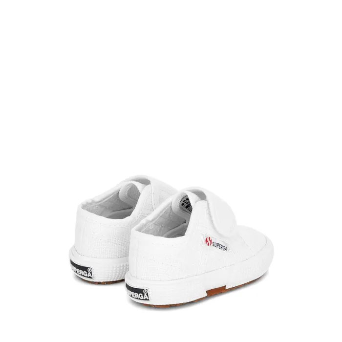 Kids Kid Unisex 2750BSTRAP Sneaker WHITE Superga Baby Steps