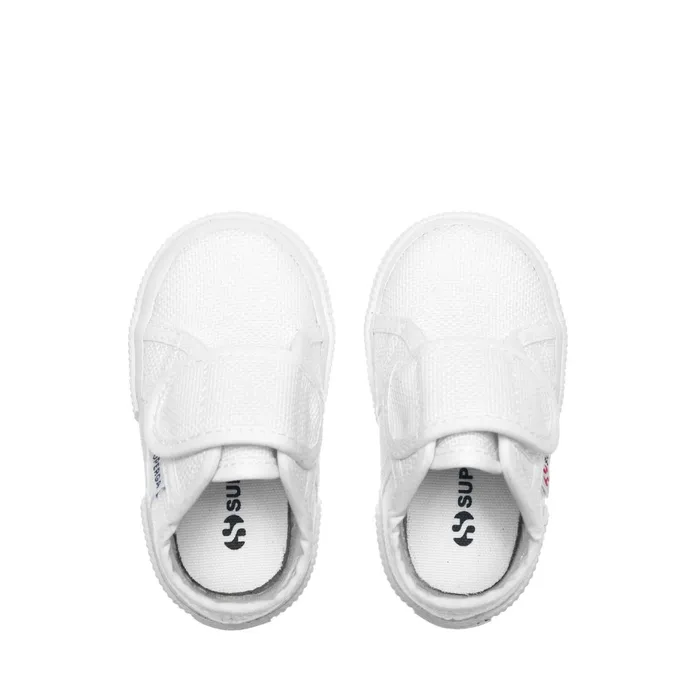 Kids Kid Unisex 2750BSTRAP Sneaker WHITE Superga Baby Steps