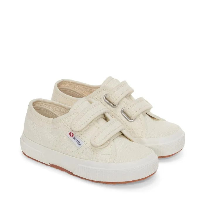 Kids Kid Unisex 2750COTJSTRAP CLASSIC Sneaker BEIGE NATURALFAVORIO Superga Low Cut