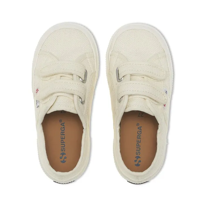 Kids Kid Unisex 2750COTJSTRAP CLASSIC Sneaker BEIGE NATURALFAVORIO Superga Low Cut