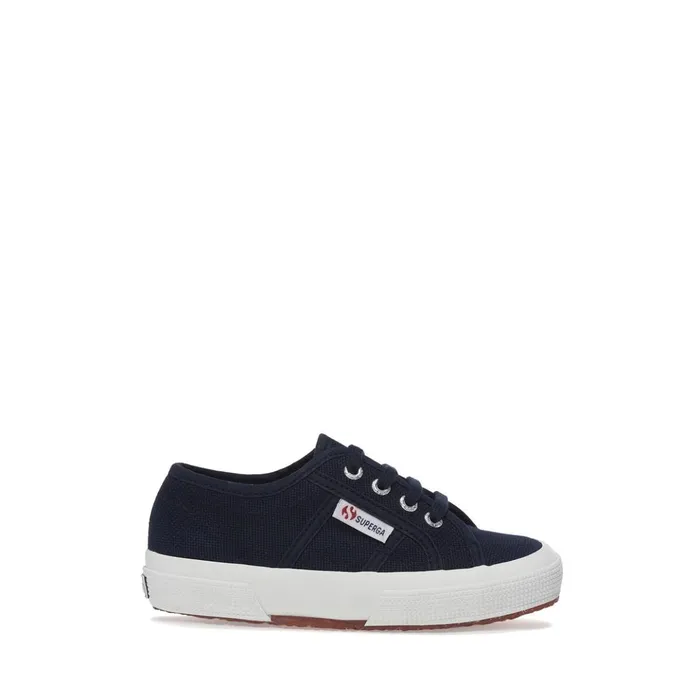 Kids Kid Unisex 2750JCOT CLASSIC Sneaker NAVYFWHITE Superga Low Cut