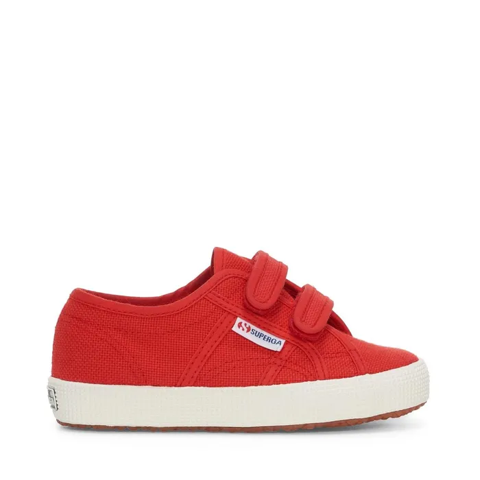 Kids Kid Unisex 2750 KIDS STRAPS EASYLITE Sneaker REDFAVORIO Superga Low Cut