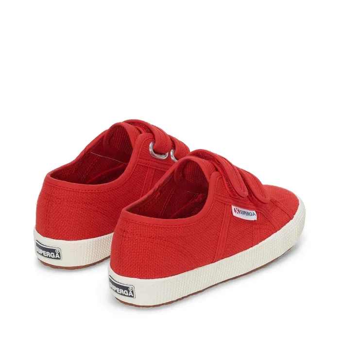 Kids Kid Unisex 2750 KIDS STRAPS EASYLITE Sneaker REDFAVORIO Superga Low Cut
