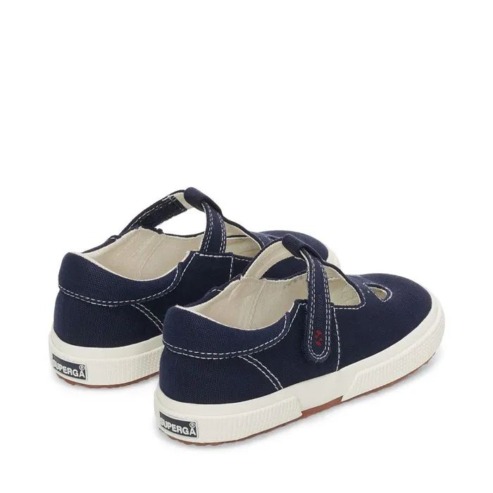 Kids Sandals Kid Unisex 2662 KIDS COTTON EYES Sandal BLUE NAVYFAVORIO Superga Sandals
