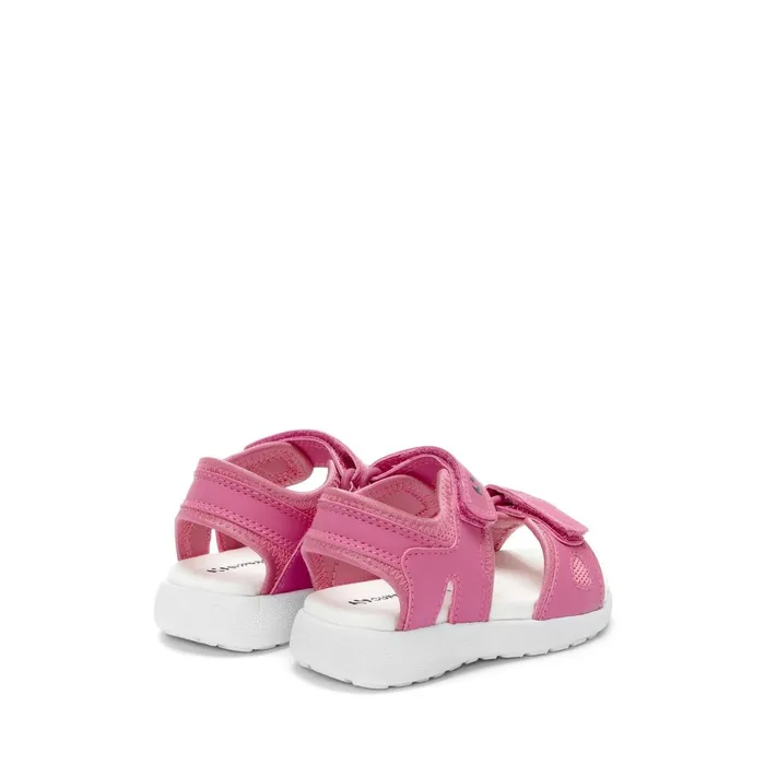 Kids Sandals Kid Unisex 3999 KIDS SYNTHETIC MATERIAL Sandal PINK FUCHSIAWHITE Superga Sandals