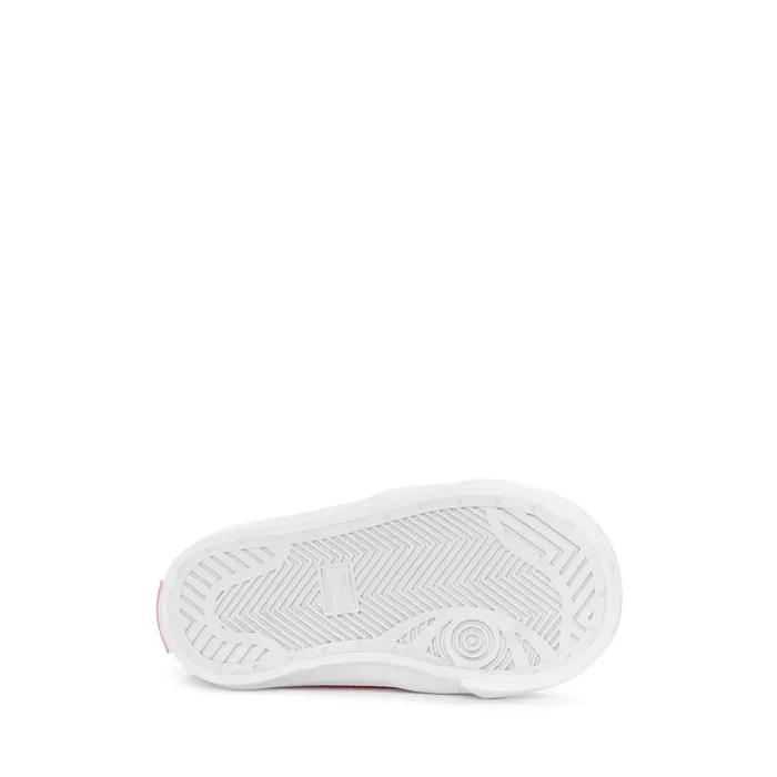 Kids Sneakers Kid Unisex 2846 KIDS SEATTLE STRAPS VEGAN MATERIAL Low Cut WHITENEON PINK Superga Children