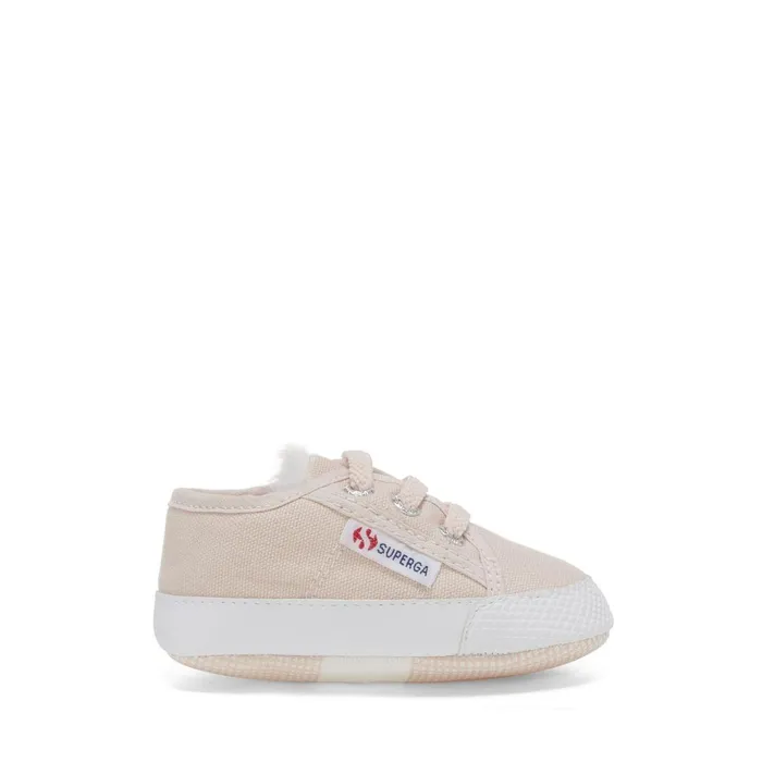 Kids Sneakers Kid Unisex 4006 BABY ECOFUR Low Cut PINK ALMONDFAVORIO Superga Newborns
