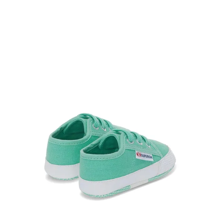 Kids Sneakers Kid Unisex 4006 BABY Low Cut GREEN WATERFAVORIO Superga Low Cut