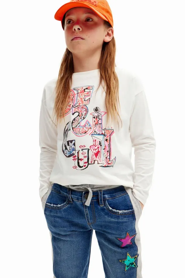 Kids Tshirts And Shirts Desigual Logo Tshirt