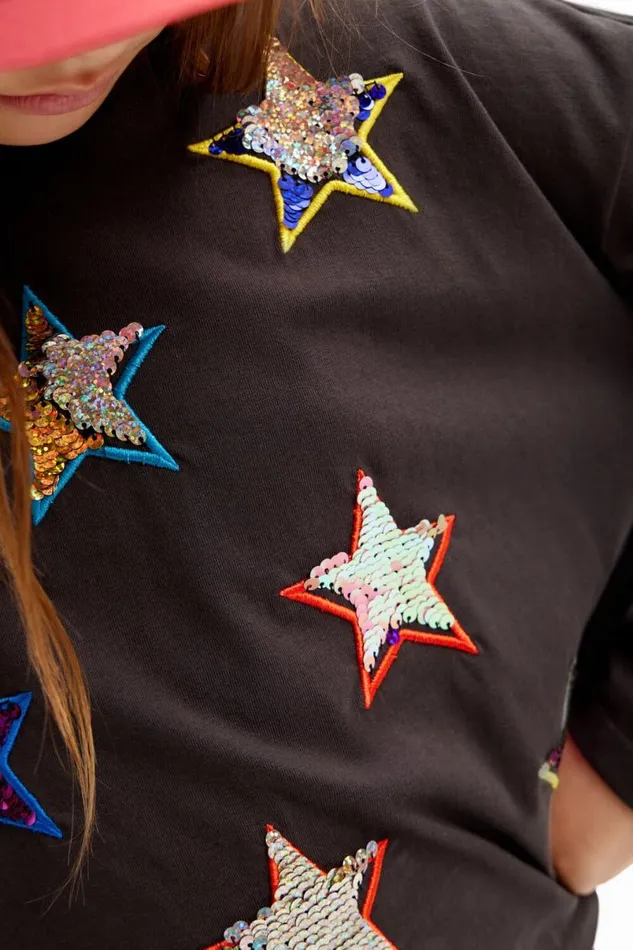 Kids Tshirts And Shirts Desigual Longsleeve Star Tshirt