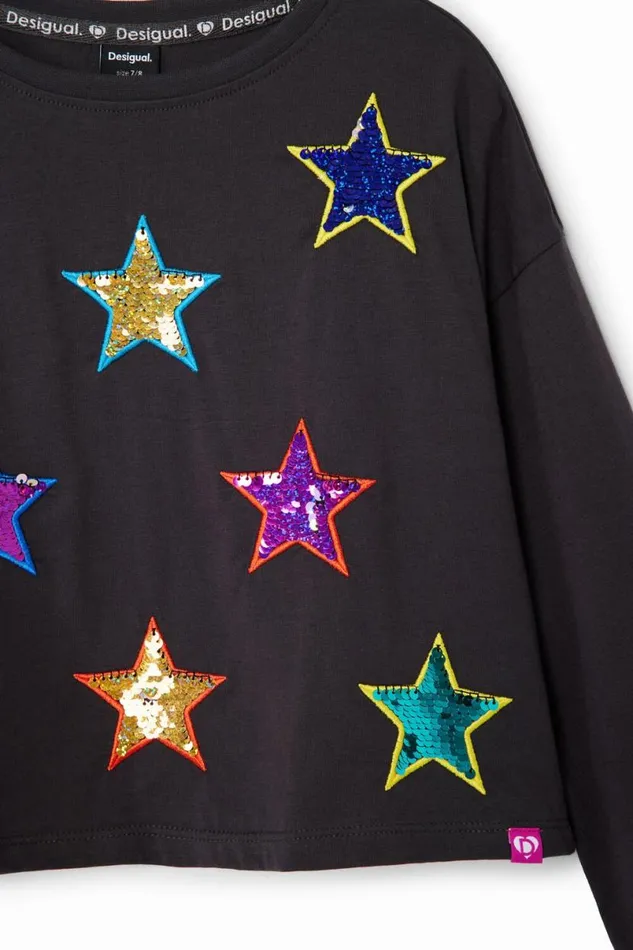 Kids Tshirts And Shirts Desigual Longsleeve Star Tshirt