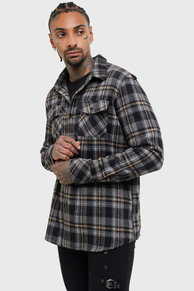 Killstar Basics Men Burning Light Shirt