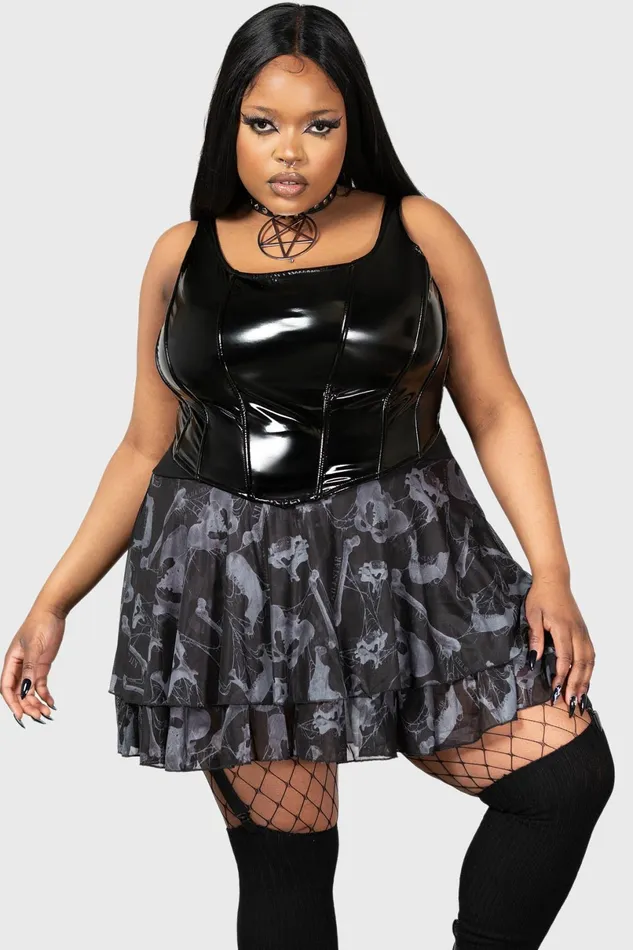 Killstar Basics Women Stillness Corset Top
