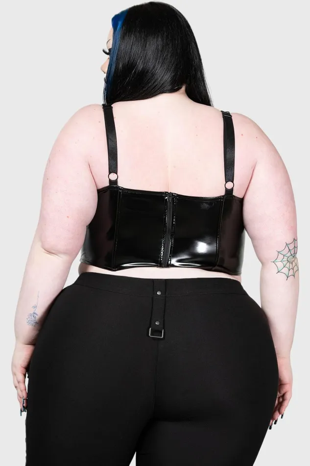 Killstar Basics Women Stillness Corset Top