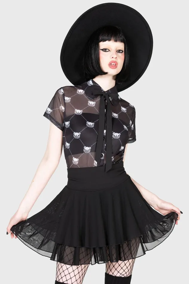 Killstar Bodysuits Women Goth Bear Bodysuit
