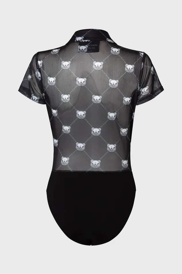 Killstar Bodysuits Women Goth Bear Bodysuit