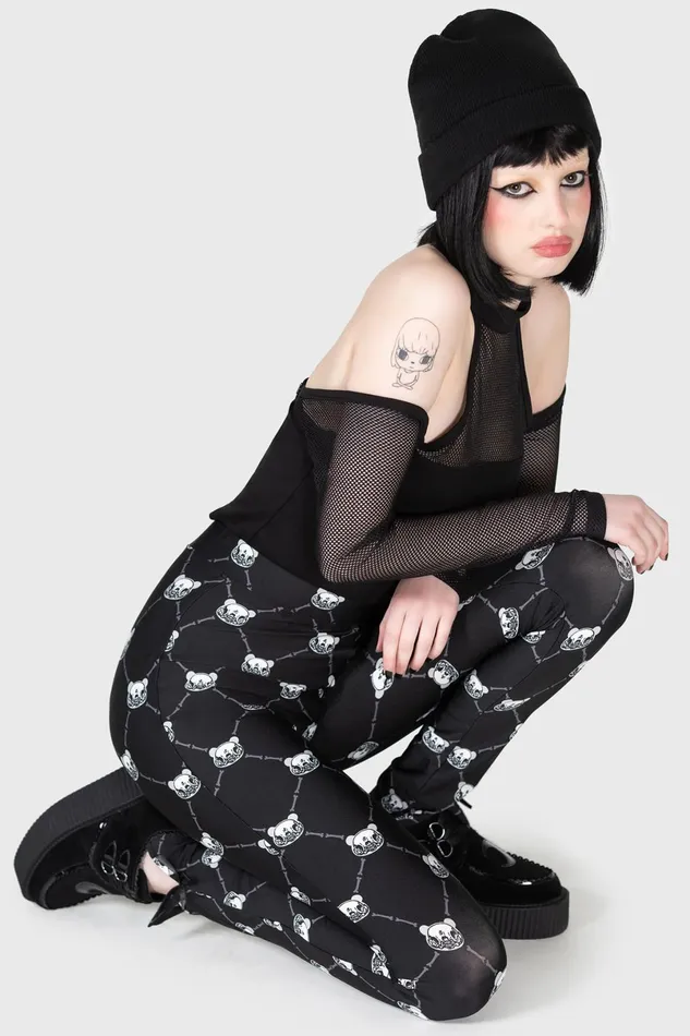 Killstar Chill Out Women Bone To Pick Leggings