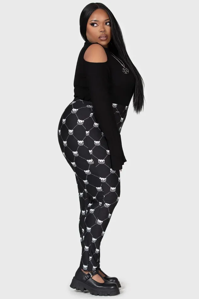 Killstar Chill Out Women Bone To Pick Leggings