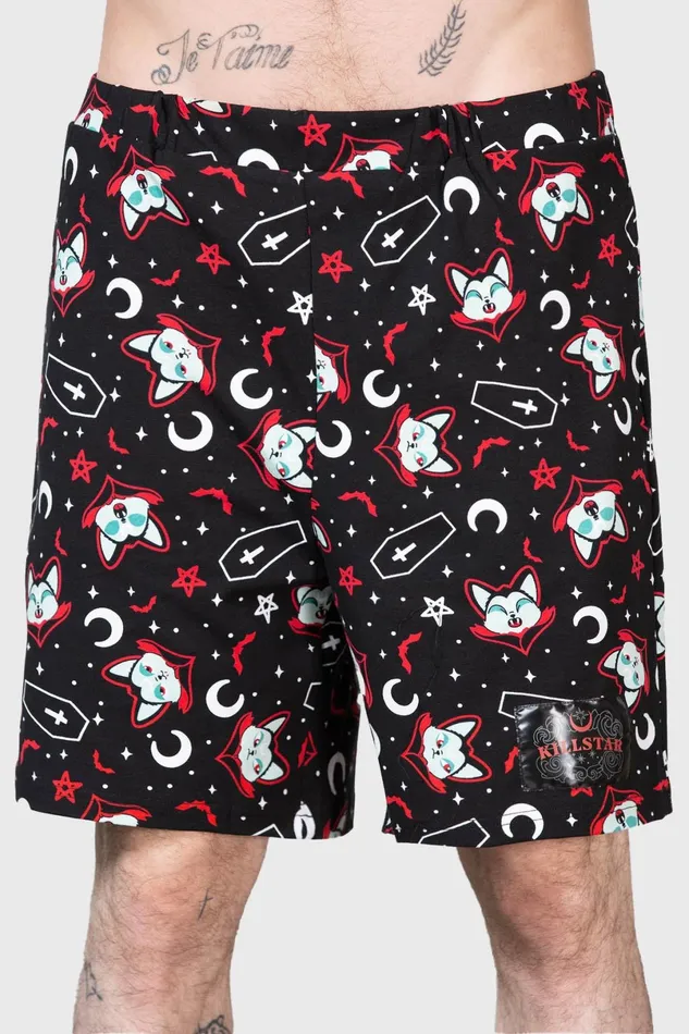 Killstar Chill Out Women Lil Vampurr Long Shorts
