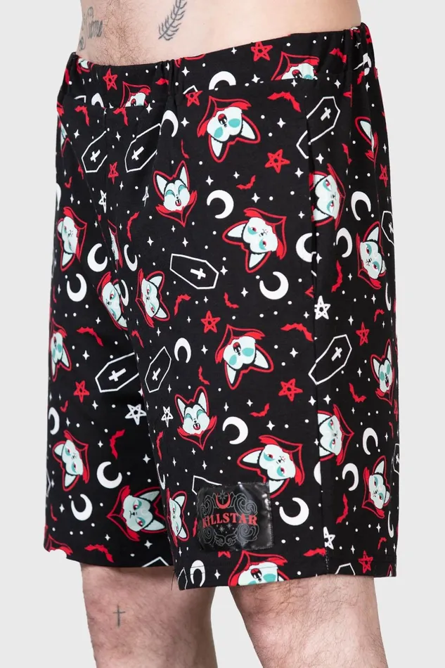 Killstar Chill Out Women Lil Vampurr Long Shorts
