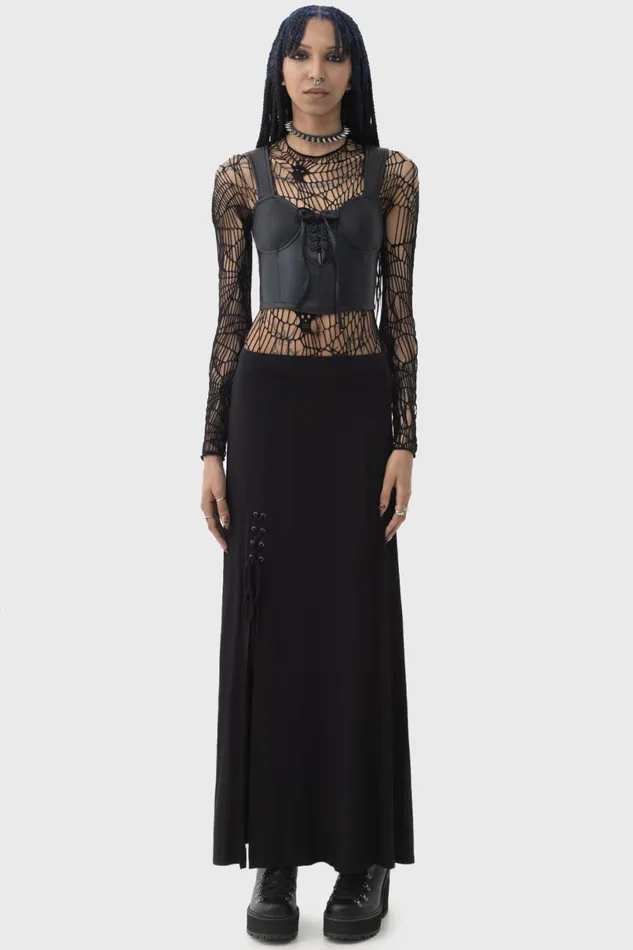 Killstar Corsets Women Moonless Corset Top