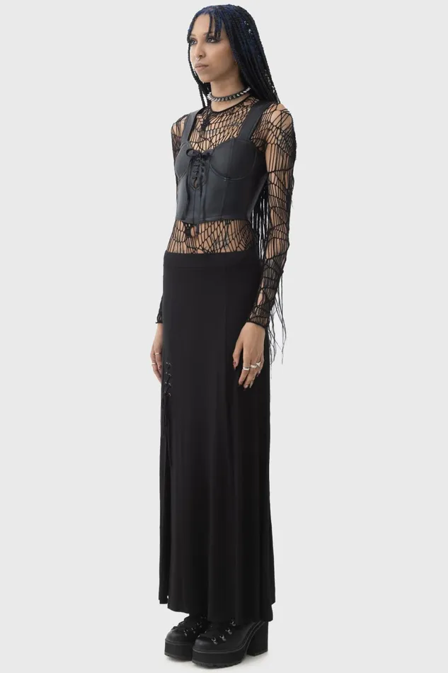 Killstar Corsets Women Moonless Corset Top
