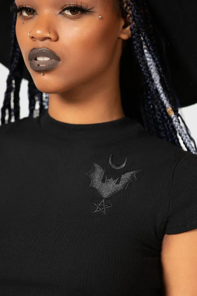 Killstar Crop Women Alchemistry Top