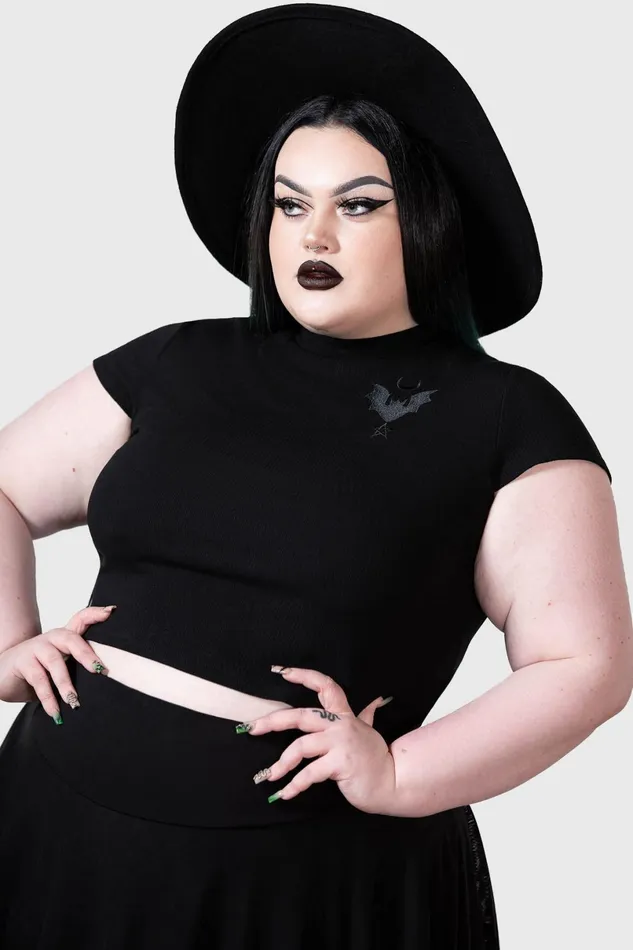 Killstar Crop Women Alchemistry Top