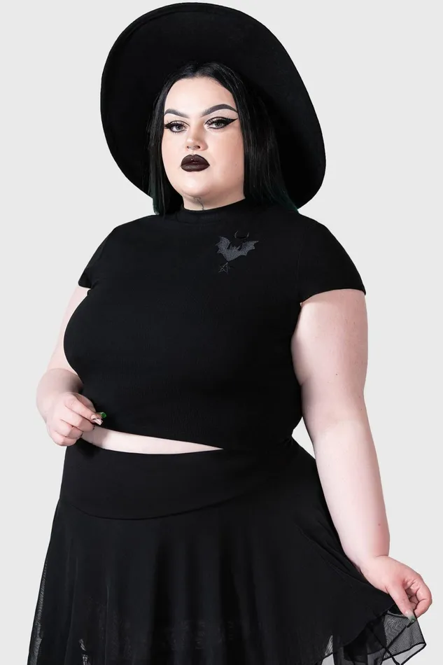 Killstar Crop Women Alchemistry Top