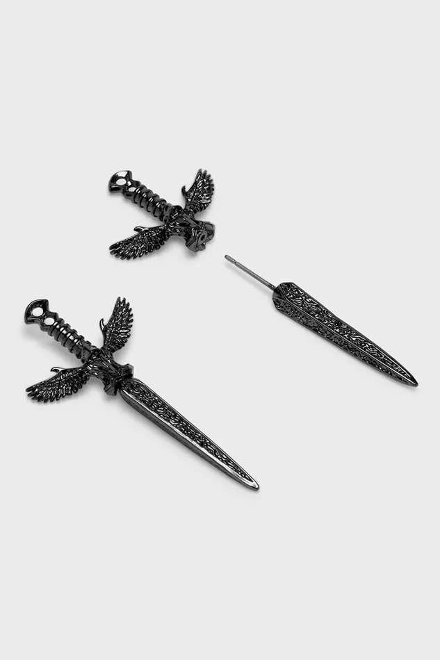 Killstar Earrings Women Swordstorm Earrings