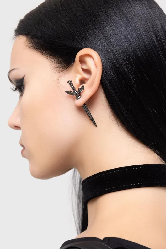 Killstar Earrings Women Swordstorm Earrings
