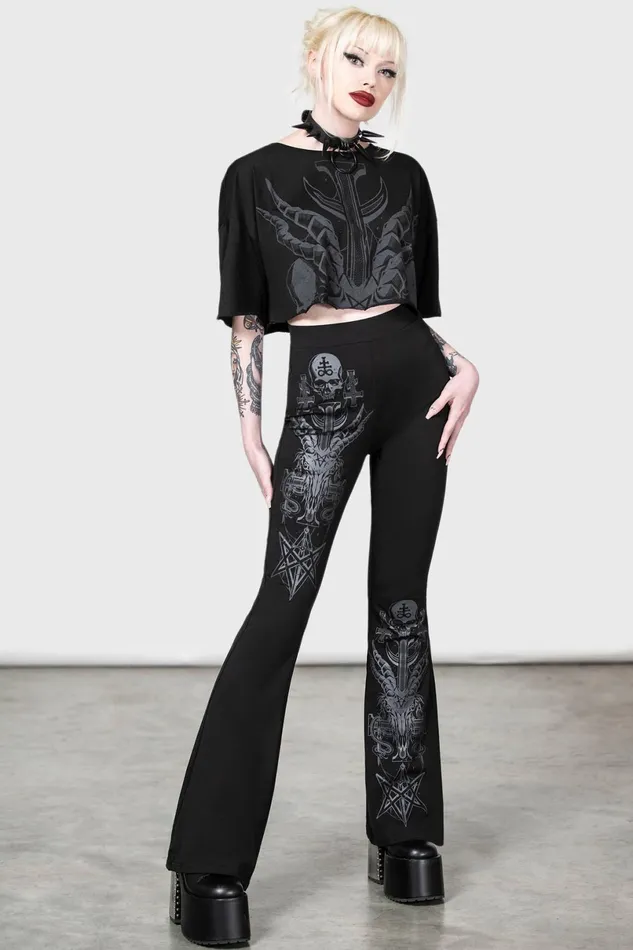 Killstar Flares Women Late Dawn Flares