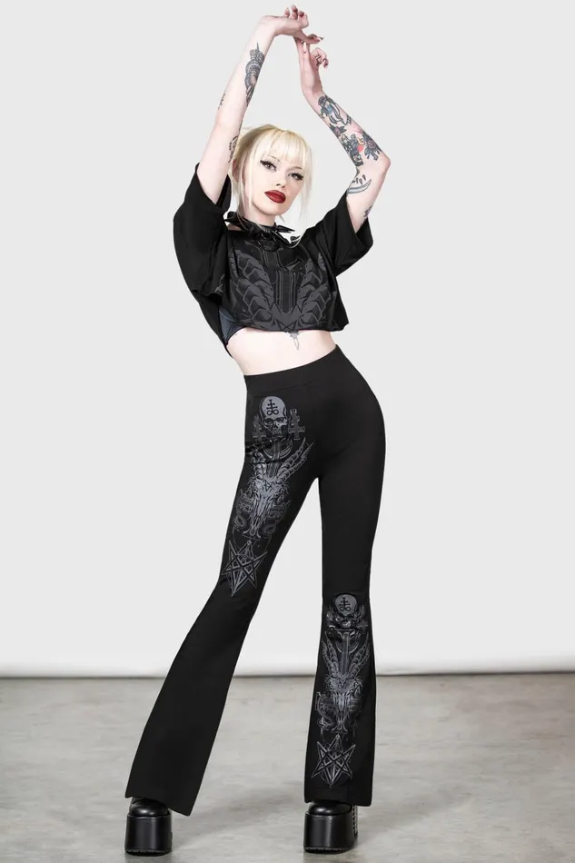 Killstar Flares Women Late Dawn Flares
