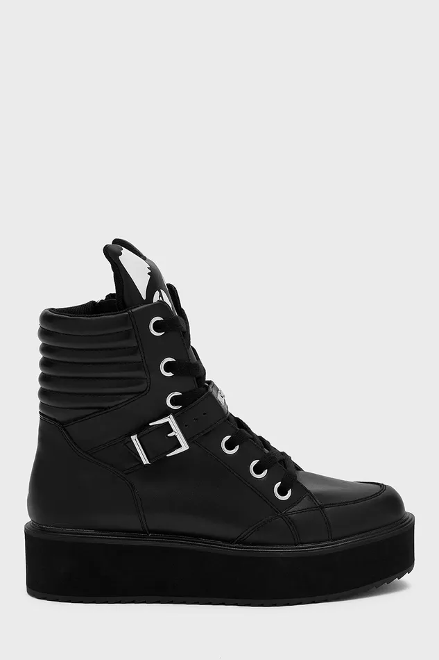 Killstar Flats and Trainers Women Keiko Kitty High Tops B
