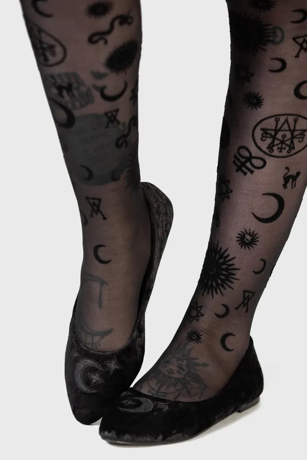 Killstar Flats and Trainers Women Lunanite Velvet Flats